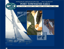 Tablet Screenshot of porttownsendsails.com